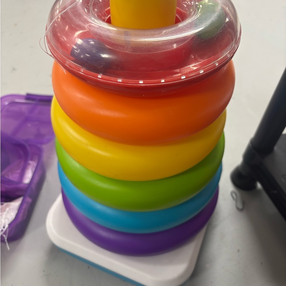 Fisher-Price Colorful Stacking Rings Toy
